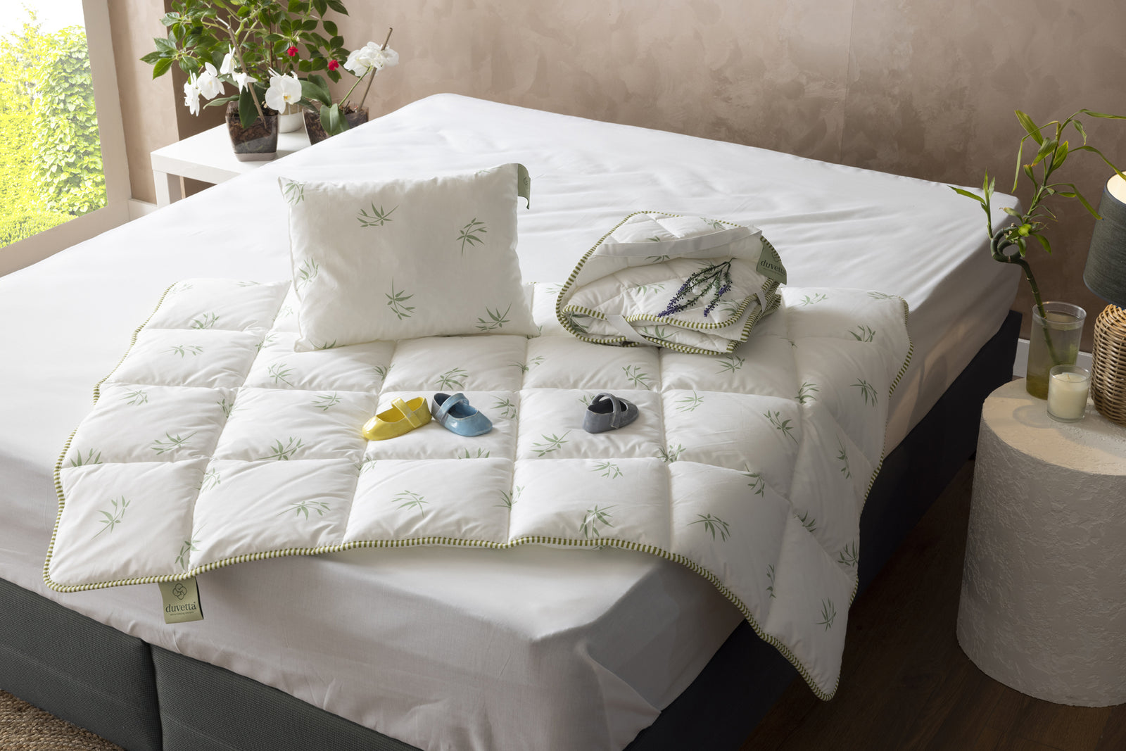 Duvetta Baby Bambu Bebek Yorganı (Yastık Hediyeli)