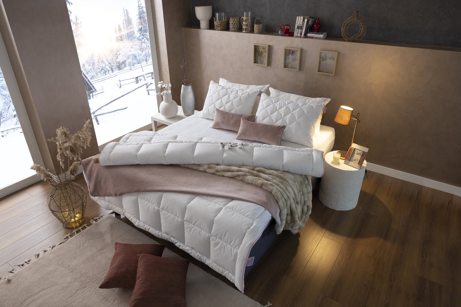 Duvetta Pamuk Çift Kişilik Yorgan